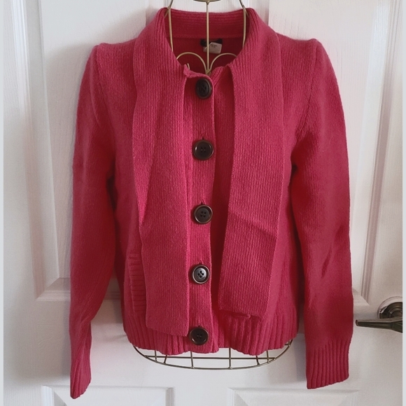 J.Crew Dream Tie-Neck Cardigan - Picture 4 of 7